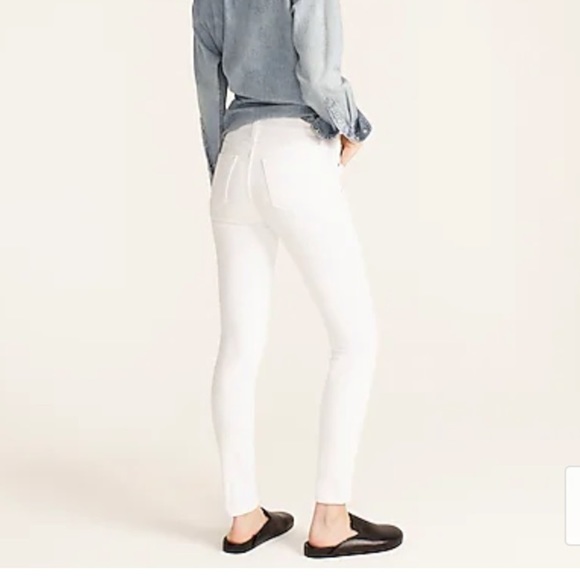 J Crew White Toothpick Jeans